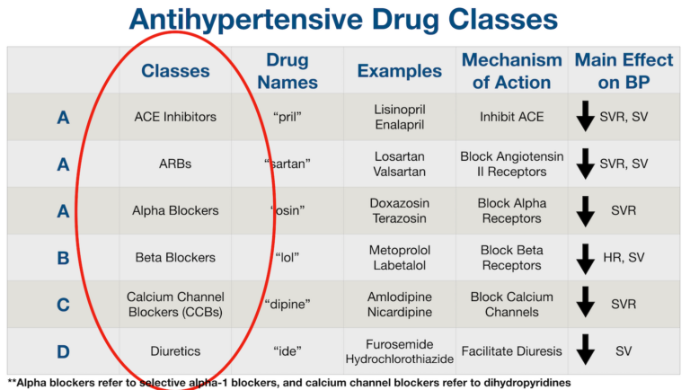 What Class of Drug is Amlodipine