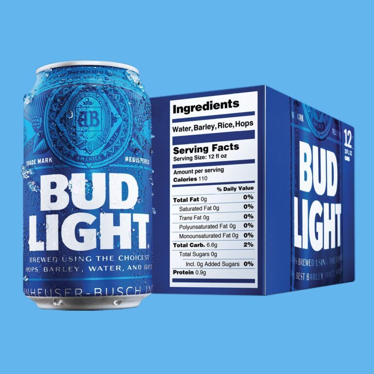 How Much Alcohol Does Bud Light Have In It?